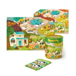 Dodo: Viața la fermă - puzzle cu 50 de piese și joc de societate