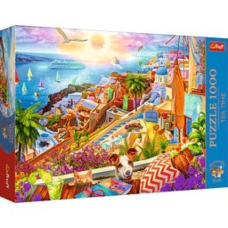 Trefl Premium Plus: Santorini - puzzle cu 1000 de piese
