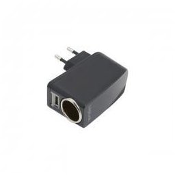 LOGILINK- Încărcător universal USB + branșă brichetă de mașină