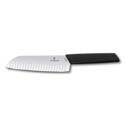 Victorinox Swiss Modern Santoku black 17 cm