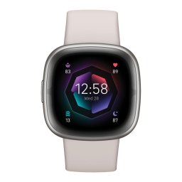 Smartwatch Sense 2 Lunar White / Platinum 1.58 inch Aluminum