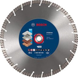 Disc diamantat de taiere pentru beton/caramida, 350 x 25.4 x 3.3 mm