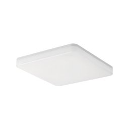 WiFi Smart, 24W, Lumina alba/calda, Patrata, Alb, clasa energetica F