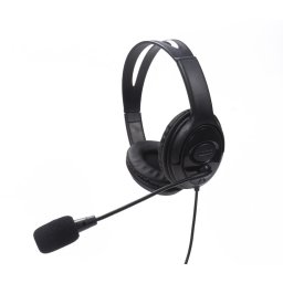 Casti Basic PCH2, microfon, control fir, USB, negru
