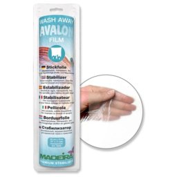Ata de cusut, brodat si surfilat Insertie broderie hidrosolubila Avalon Film 0.3 x 10m Madeira 9440