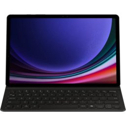 Husa cu tastatura Book Cover Keyboard Slim with AI-Button cu tastatura pentru Galaxy Tab S9/S9 FE, Black