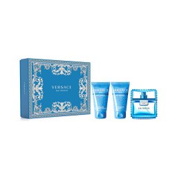 Versace Man Eau Fraiche, EDT 50 ml + gel de duș 50 ml + loțiune after shave 50 ml