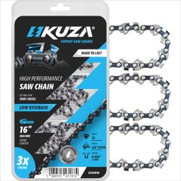 KUZA - Lant pentru drujba, Lungime 16", pas 3/8" Pitch, grosime 050"-1.3 mm, 56 Zale, 3 lanturi/pach