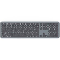 Tastatura WK-550 Wireless, Radio & Bluetooth, QWERTY US, Negru