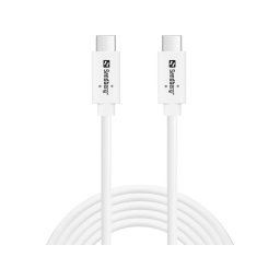 Sandberg 136-54 USB-C to USB-C USB 3.1 Gen2 PD 100W cable, 2M