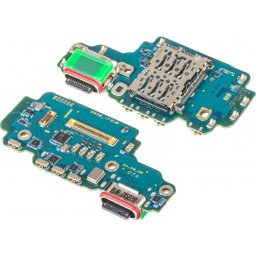 Piese si componente Placa cu Conector Incarcare - Microfon - Modul Cititor SIM Samsung Galaxy S25 Ultra S938, Service Pack GH96-18321A