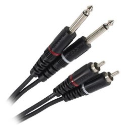 Accesorii Audio Hi-Fi CABLU 2X JACK 6.35 TATA MONO - 2 RCA TATA 6M
