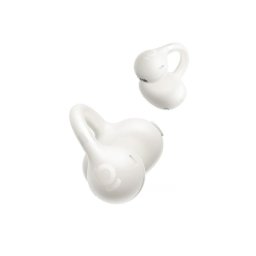 Bass BC1 Open-Ear True Wireless, on ear, pt smartphone, microfon pe casca, conectare prin Bluetooth 6.0, alb
