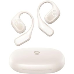 CASTI Baseus Bowie Eli 2i Fit Open-Ear True Wireless, on ear, pt smartphone, microfon pe casca, conectare prin Bluetooth 6.0, alb "A0102603" (timbru verde 0.18 lei) - 6932172696924