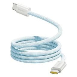 CABLU alimentare si date Dynamic 4 Pro, Fast Charging Data Cable pt. smartphone, USB Type-C la USB Type-C 100W, 1m, braided, albastru