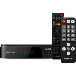 SDB 525T SENIOR, HEVC/H.265, Full HD, HDMI CEC, SCART, USB PVR, 2 telecomenzi incluse