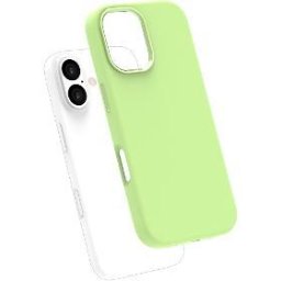 Husa YCC MagSilic GN 05 pentru iPhone 17, compatibilă MagSafe, silicon, Verde