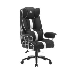 Scaun Gaming White Shark LE MANS Gaming Chair black/white