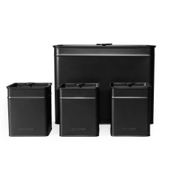 Instalatie de aer conditionat Salter BW126141EU7 Kuro 4-Piece Bread Bin & Canister Set