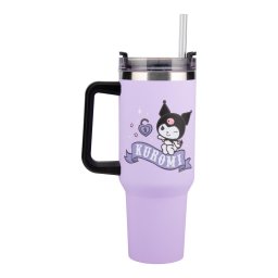 Paladone Hello Kitty Kuromi 900ml Insulated Cup and Straw