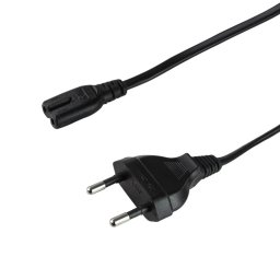 CABLU alimentare LOGILINK casetofon, 1.8m, intrare Euro plug, iesire C7, 10A, testat VDE, black, CP092 (timbru verde 0.18 lei)
