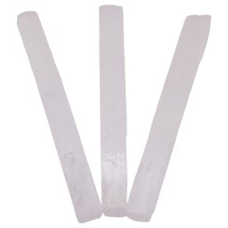 Bagheta bruta din Selenit, 14-15cm
