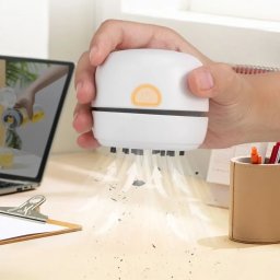 Mini aspirator portabil pentru birou