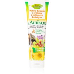 Bione Cosmetics Cannabis with Arnica balsam vegetal cu arnică și extract de castan 300 ml