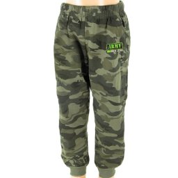 Pantaloni de trening camuflaj pentru copii mai mari Army