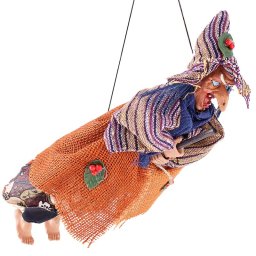 Vrăjitoare zboară pe o mătură 40cm