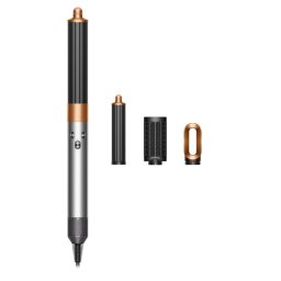 Uscator coafare si stilizare par Dyson Airwrap HS02 Origin 112875-01, 1300 W, 13,5 l/s, 3 viteze, 3 temperaturi, Ondulare automata, Protectie impotriva deteriorarii cauzate de caldura, Nichel/Cupru