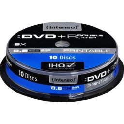 DVD+R DL Printable, 10 bucati, 8x, 8.5 GB
