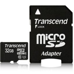 Card memorie Micro SDHC 32 GB, clasa 10, UHS1, cu adaptor