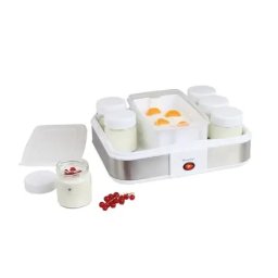 Aparat pentru pregatit iaurt, branza DOP156 12 pahare 1,2l 21.5 W Alb