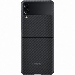 Husa Galaxy Z Flip F111 Aramid Cover Black EF-XF711SBEGWW