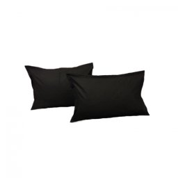 Set 2 fete de perna 50 x 70 cm Yuny Mally Home, Bumbac, Negru