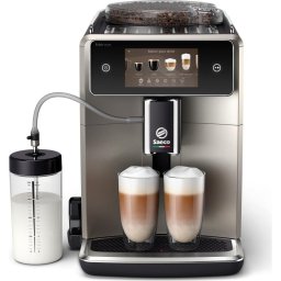 Espressor Espressor Automat Boabe Saeco Xelsis Deluxe SM8782/30, 1500W, 15 Bar, 2L, 20 Bauturi, Face ID