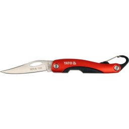 Cutit pliabil tip breloc YT-76050, Lama de otel inoxidabil