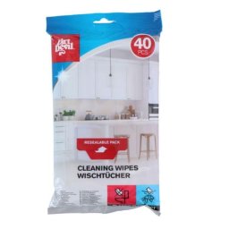 Diverse articole de curatenie Servetele umede 18x20cm Dirt Devil,DDWIPHYG