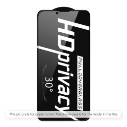 Folie pentru iPhone 15 - Lito HD Privacy - Black