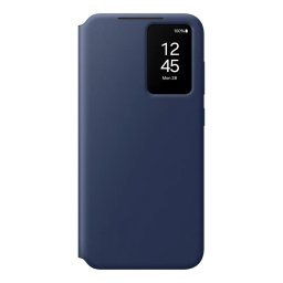 Husa Galaxy S24 FE Smart View Wallet Case Blue EF-ZS721CLEGWW