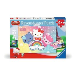 Puzzle 2x24 piese Hello Kitty