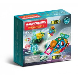 Blocuri magnetice Drea Land 31 bucăți