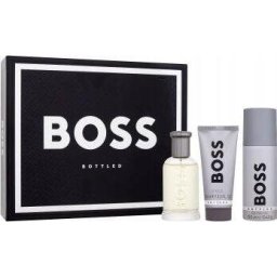 Set Hugo Boss Bottled, EDT 100 ml + gel de duș 100 ml + deodorant spray 100 ml