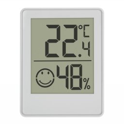 Termohigrometru digital, -20...+60°C, Alb