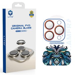 Folie pentru iPhone 17 Pro / iPhone 17 Pro Max - Lito Titanium AR Camera Glass - Orange