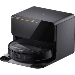 Aspirator Saros Z70 R&D, cu conexiune la apa, brat OmniGrip, statie de andocare multifunctionala 4.0, Negru