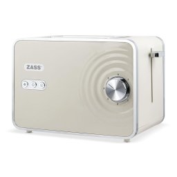 Prajitor de paine ZST 12 Wave Edition,2 fante,7 trepte rumenire, Decongelare &Reincalzire, Crem