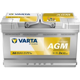 DYNAMIC AGM 80 Ah Curent descarcare: 800 A