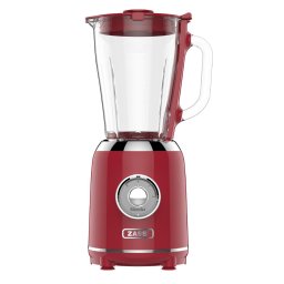 ZSB 15 Eternate,800 W, 1.5 L, 2 viteze+ functie Pulse, lama inox, cana sticla, culoare Scarlet Sage
